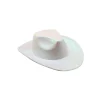 Pearl White LED Cowboy Hat