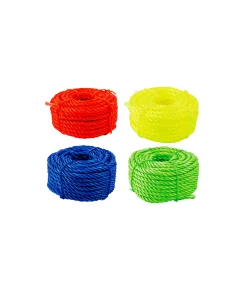 Pe Rope Coil Assorted 6mmx12m