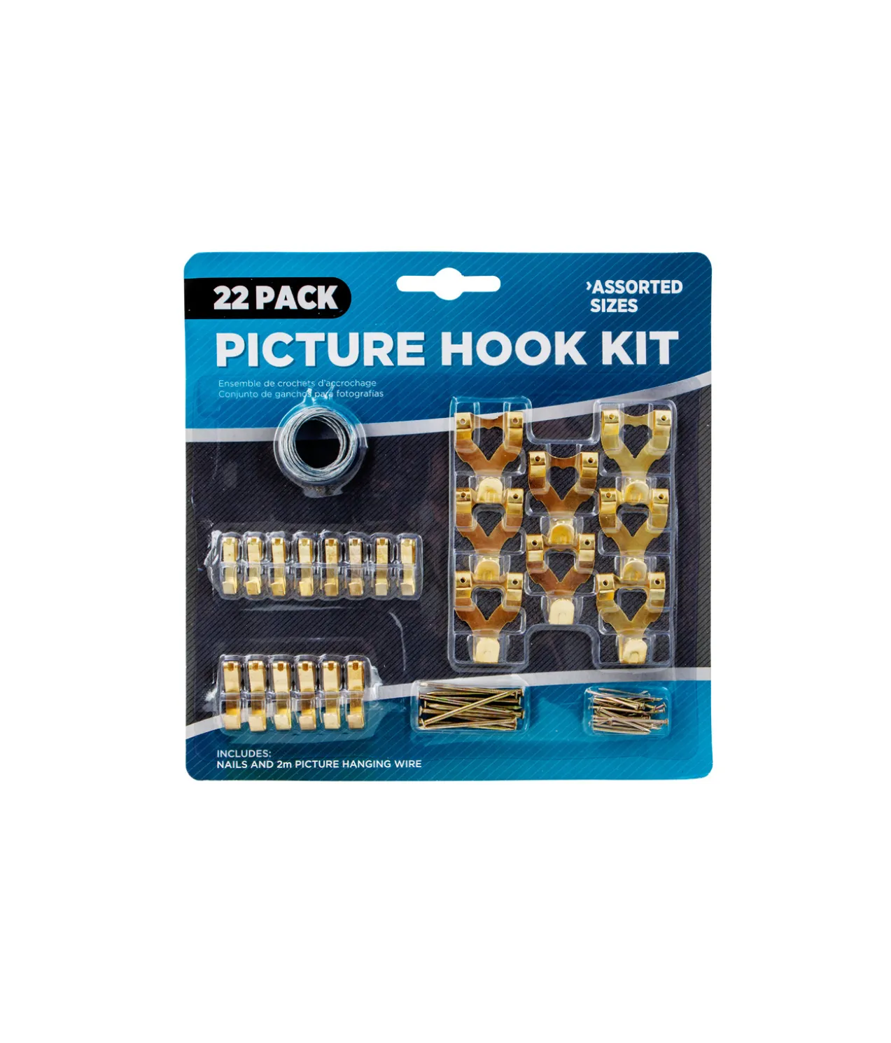 Picture Hook Kit 22pk