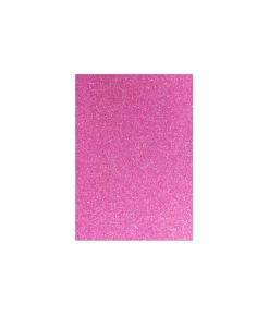 Pink A4 Glitter Cardboard 10pk