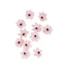 Pink Artificial Craft Lily Flowers 12pc 4.7cm