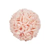 Pink Artificial Craft Rose Ball 18cm