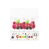 Pink Baby Candles 5pk