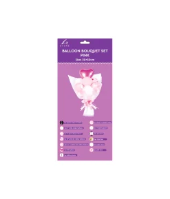 Pink Balloon Bouquet Set 30x50cm