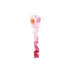 Pink Bow Clip With Hair Extension 1pc