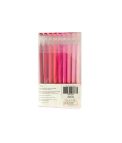 Pink Color Gel Pen 9pc
