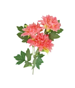 Pink Dahlia Flower Stem 58cm
