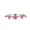 Pink Daisy Flower Crown