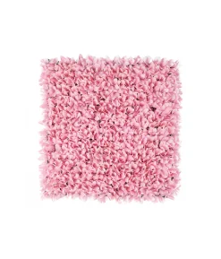 Pink Flowers Artificial Plastic Mat 50cm