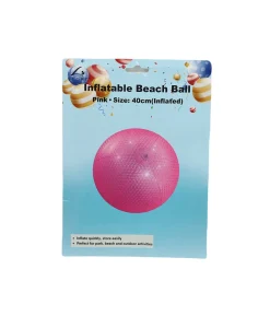 Pink Inflatables Beach Ball 40cm 1pc