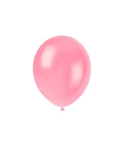 Pink Latex Plain Balloons 5inch 50pk