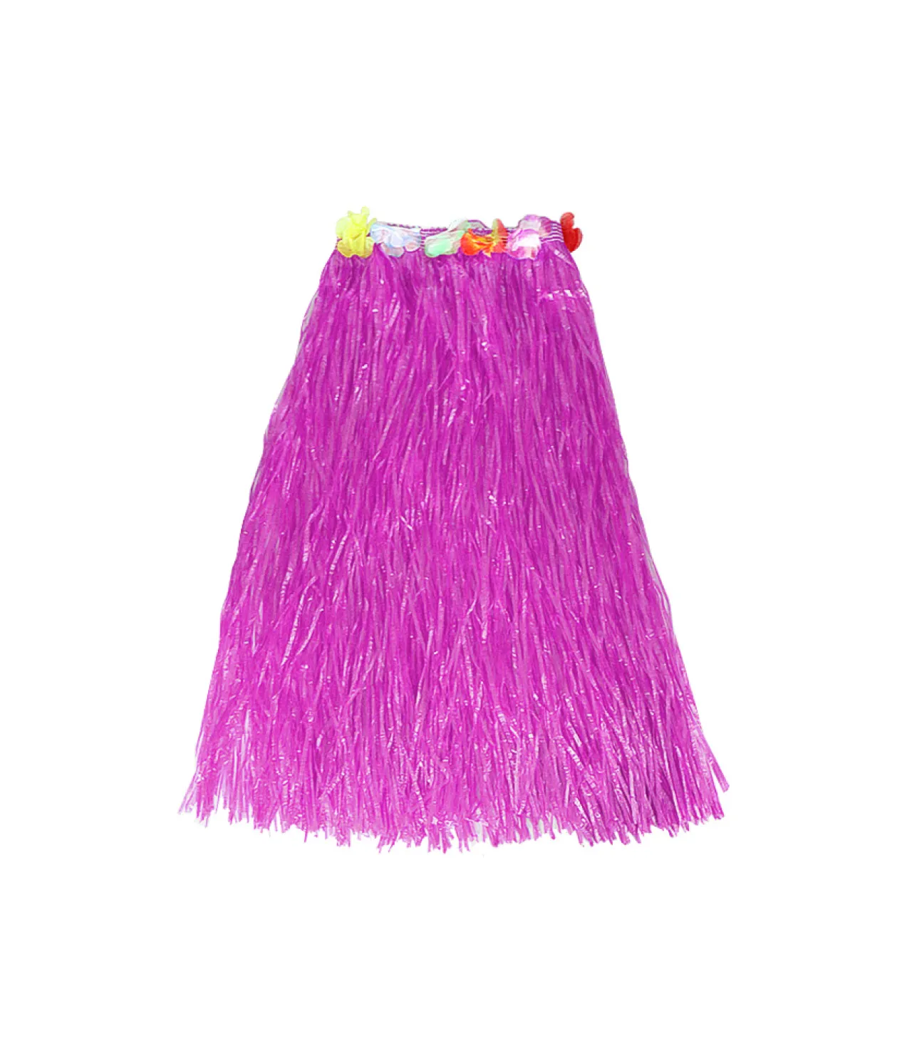 Pink Long Hula Skirt 80cm