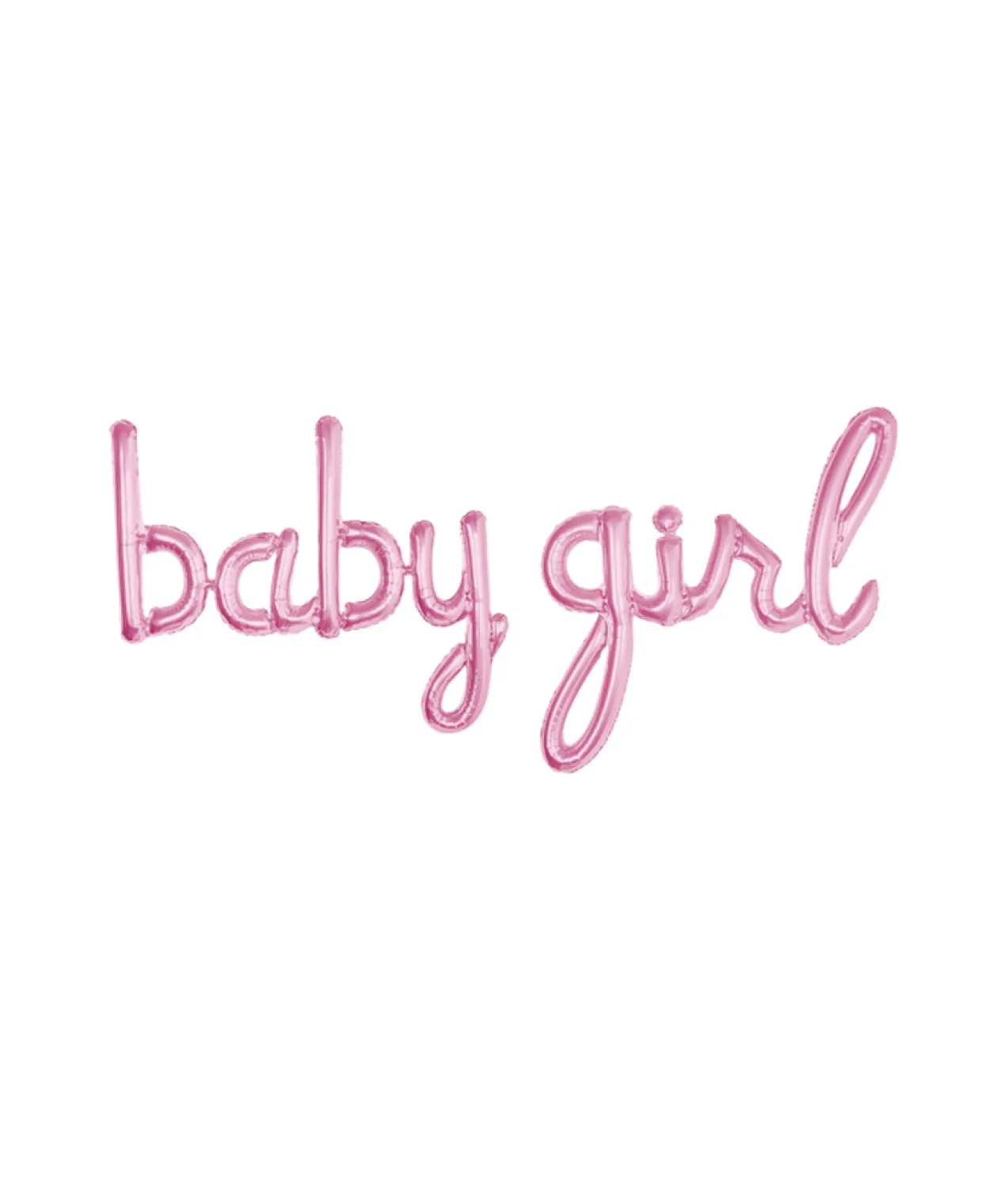 Pink Script Baby Girl