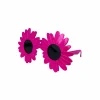 Pink Sunflower Party Glasses