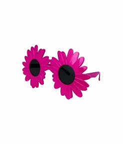 Pink Sunflower Party Glasses