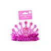 Pink Tiara With Tinsel 12.7x10cm