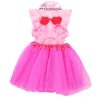 Pink Tutu headband set