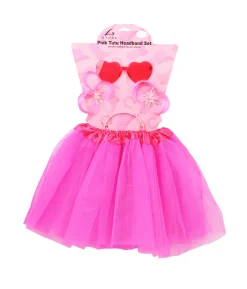 Pink Tutu headband set