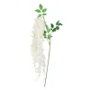 Pink White Bean Flower Cane Single 3 branch 129cm
