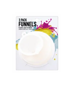 Plastic Funnel 3pk