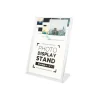 Plastic Photo Display Stand 10x15cm