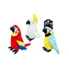 Plush Bird Pet Toy Assorted 24cm