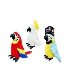 Plush Bird Pet Toy Assorted 24cm