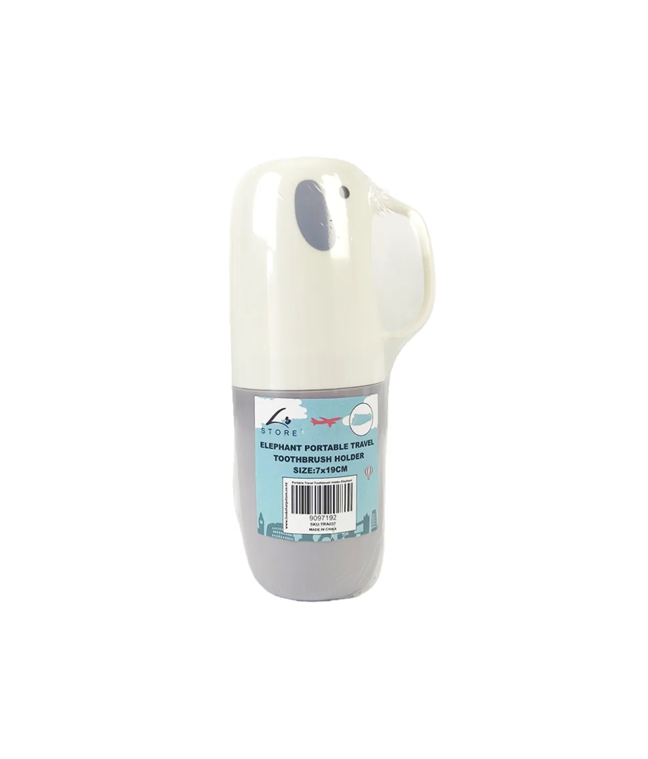 Portable Travel Toothbrush Holder 7x19cm