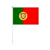 Portugal Hand Waving Flag 10pc