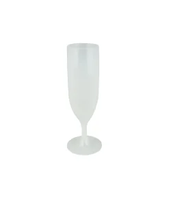 PP Plastic Champagne Glass 5.2x19cm 2pk