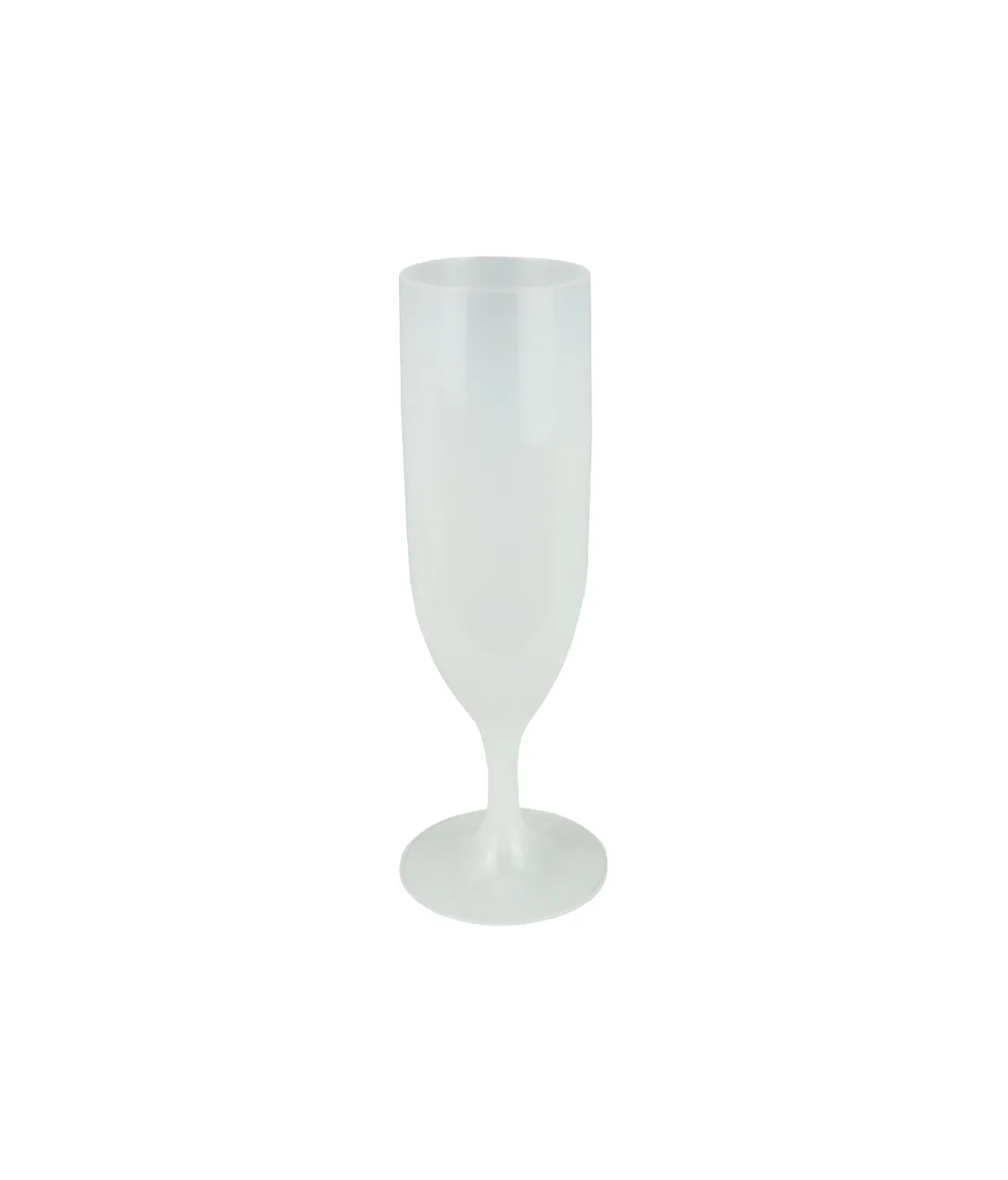 PP Plastic Champagne Glass 5.2x19cm 2pk