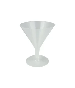 PP Plastic Martini Glass 5oz 12pk