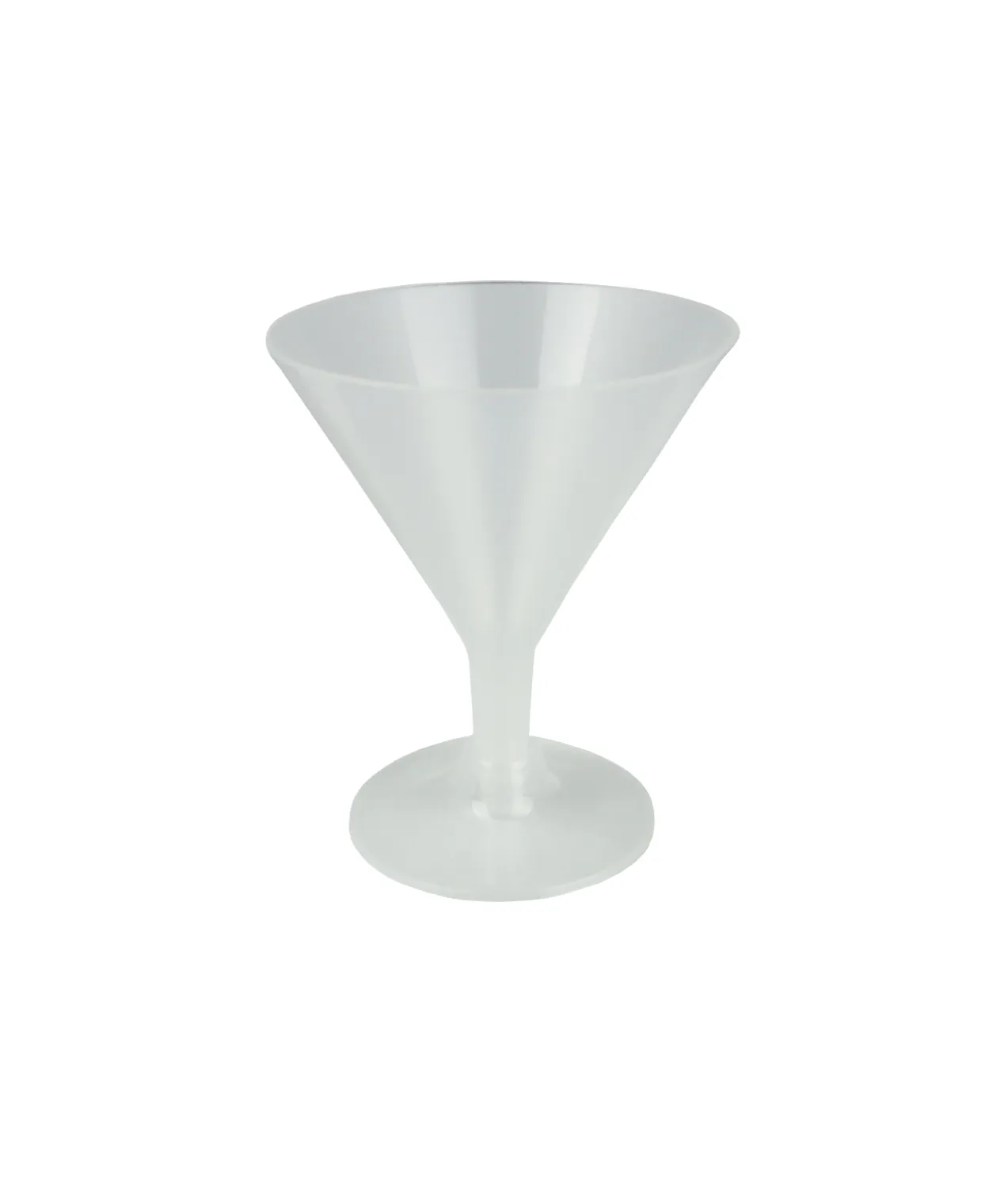 PP Plastic Martini Glass 5oz 12pk