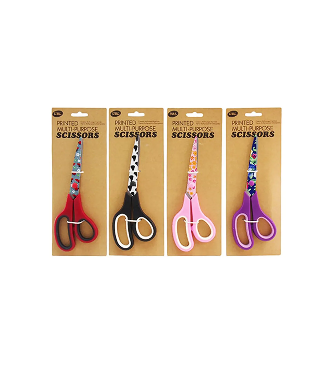 Print Scissors Assorted 21cm