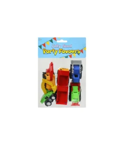 Pull Back Construction Car 6pk