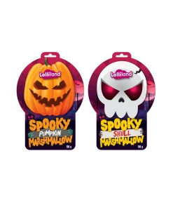 Pumpkin & Skull Marshmallows Assorted 100g