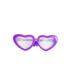 Purple Heart Party Glasses 23 x 9cm