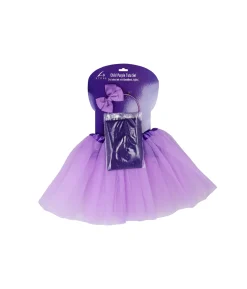 Purple Kids Tutu Set 3pc