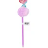 Purple Mermaid PomPom BallPoint Pen