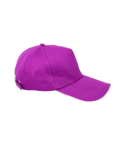 Purple Metal Buckle Cap For Adult