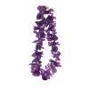 Purple Metallic Flower Lei