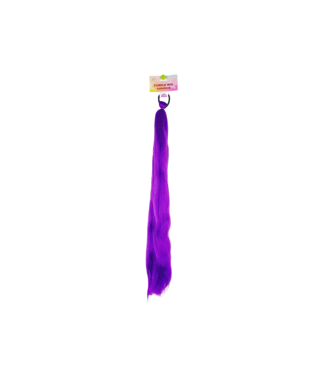Purple Party Wig 65cm