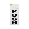 Push Sign 9x20cm