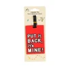 PUT it Back, it’s Mine Luggage Tag 11 x 7cm