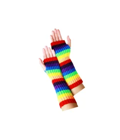 Rainbow Arm Warmers