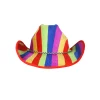 Rainbow Cowboy Hat