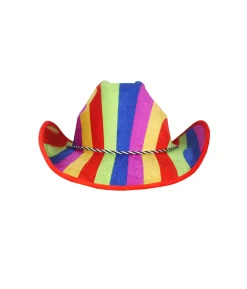Rainbow Cowboy Hat