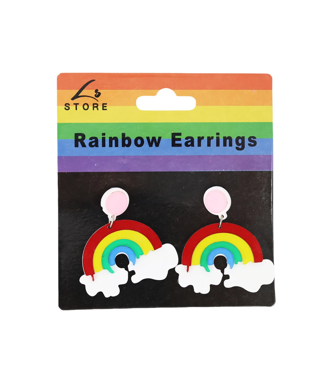 Rainbow earrings