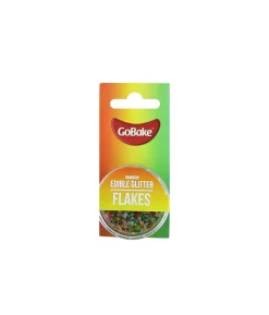 Rainbow Edible Glitter Flakes 2g