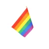 Rainbow Flag On Stick